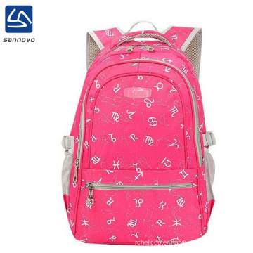 sannovo wholesale high quality stylish nylon girls school backpack